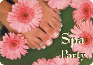 Small Birthday Party Ideas on 12th Birthday Spa Party