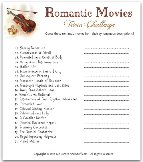 Love Movie Quotes Game Answers. QuotesGram
