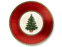 Christmas Party Plates Christmas Party Plates