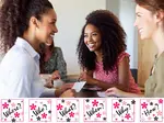 Group of Women Playing A Conversation Game