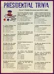 Add this presidential trivia to an inauguration party, 4th of July event, trivia party, or pub night.  The multiple choice questions also make for a fun quiz for teachers to use in the classroom. 