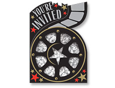 Hollywood Bash Invitations