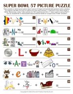 Super Bowl 57 Picture Puzzle