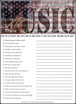 Patriotic Music Trivia