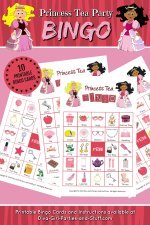 Princess Tea Party Bingo Pin