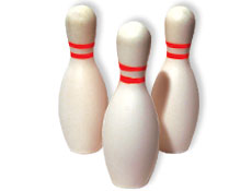 Bowling Party Foam Pins