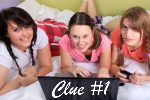 Slumber Party Scavenger Hunt