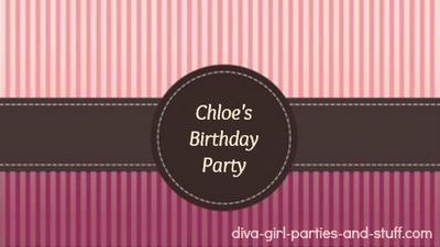 Birthday Party Ideas for Girls