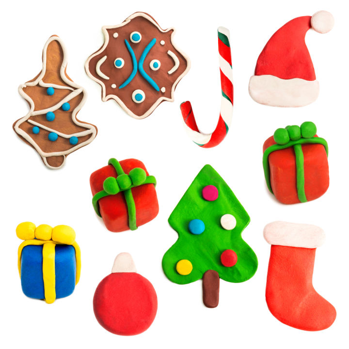 Christmas Pictionary Clay Figures Christmas Pictionary Clay Figures