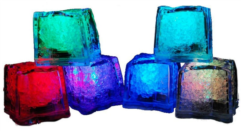Colored Ice Cubes
