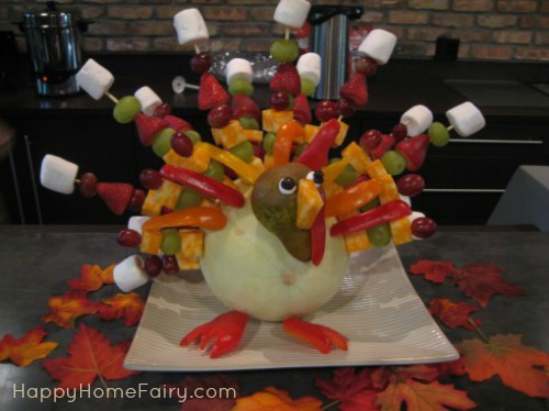 Fruit Gobbler Turkey Kabob