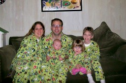 Matching Pajama Family