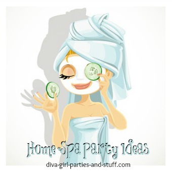 home spa party diva