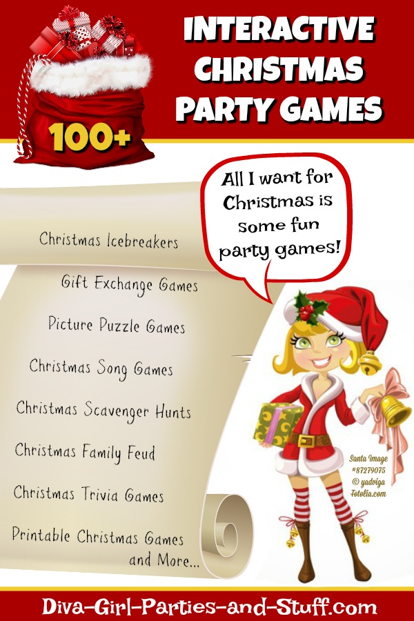100+ Interactive Christmas Party Games