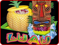 bat mitzvah luau theme