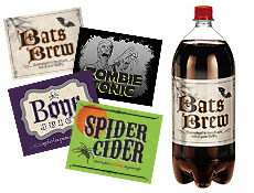 Creepy Beverage Labels