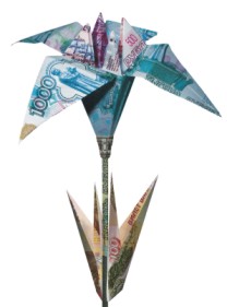 paper folding money art