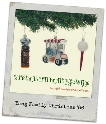 Family Christmas Ornament Exchange