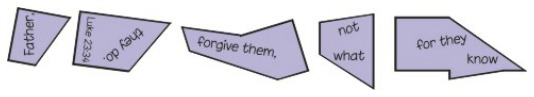 easter scavenger hunt puzzle pieces