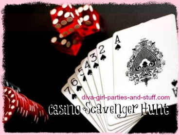 Casino Scavenger Hunt List Ideas