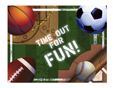 bat mitzvah sports theme