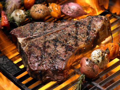 Barbecued Steak