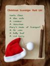 Christmas Scavenger Hunt List