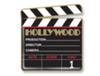 Hollywood Theme Bat Mitzvah Clapboard
