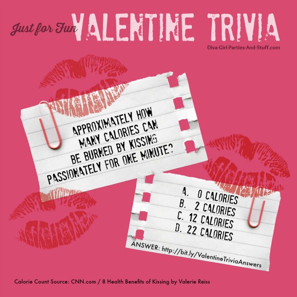 Valentine Trivia on Kissing