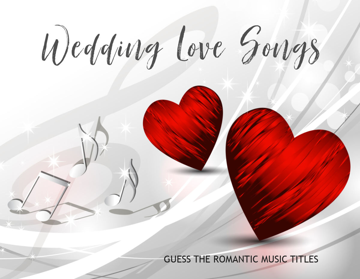 Modern Love Songs Bridal Shower Game