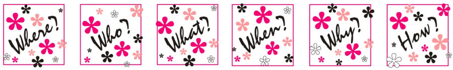 Who Where Why Conversation Game Cards