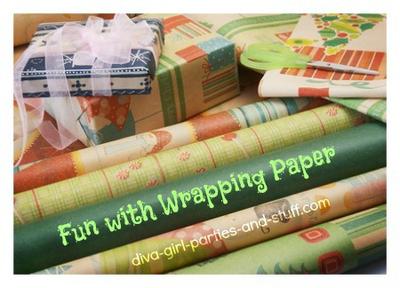 Christmas Wrapping Paper Fun