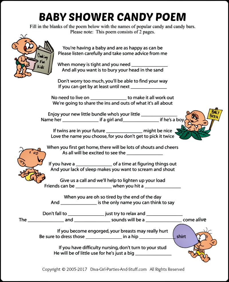 Baby Shower Candy Poem Game baby-shower-candy-poem-game