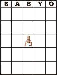 printable baby shower bingo cards