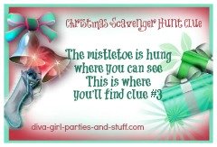 Christmas Scavenger Hunt Clue