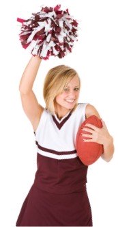 football trivia game cheerleader