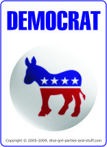 Democrat or Republican Trivia Card