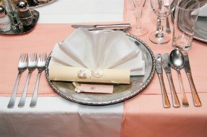 Fancy Dinner Party Place Setting