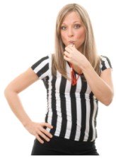 Cute Super Bowl Party Referee