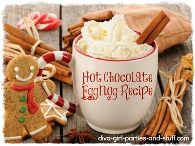 Hot Chocolate Eggnog Recipe