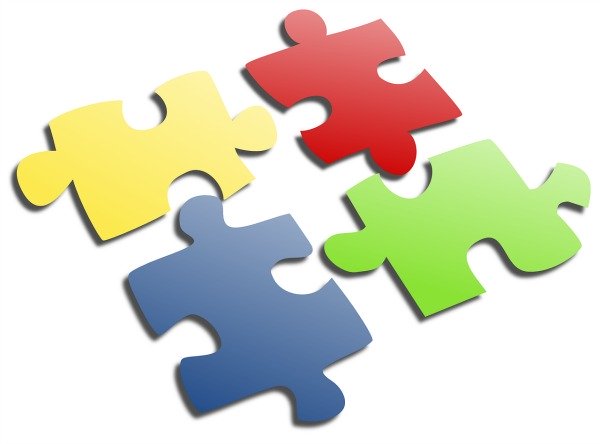Pieces for a Jigsaw Puzzle Scavenger Hunt