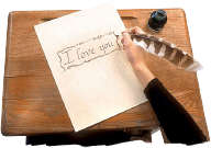 Writing a Romantic Love Note