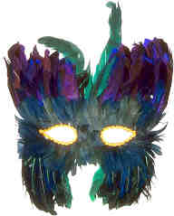 Mardi Gras Party Mask