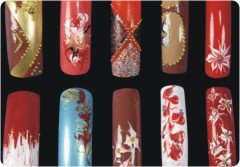 funky nail art party examples
