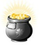St Patricks day game with coins