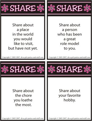 conversation icebreaker cards