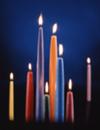 Assorted Colorful Candles