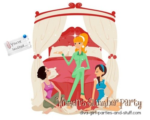 slumber party for adult women